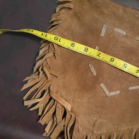 Suede fringe bag - Picture 8 of 8